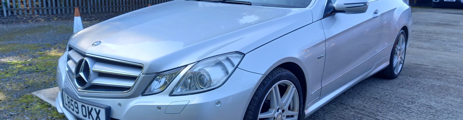 MERCEDES-BENZ E CLASS E350 CDI Sport 2dr Tip Auto Service history 3 Months Warranty