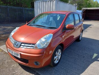 NISSAN NOTE 1.4 Acenta 5dr petrol 2008 72,000 Miles Full History 15 stamps 3 Months Warranty