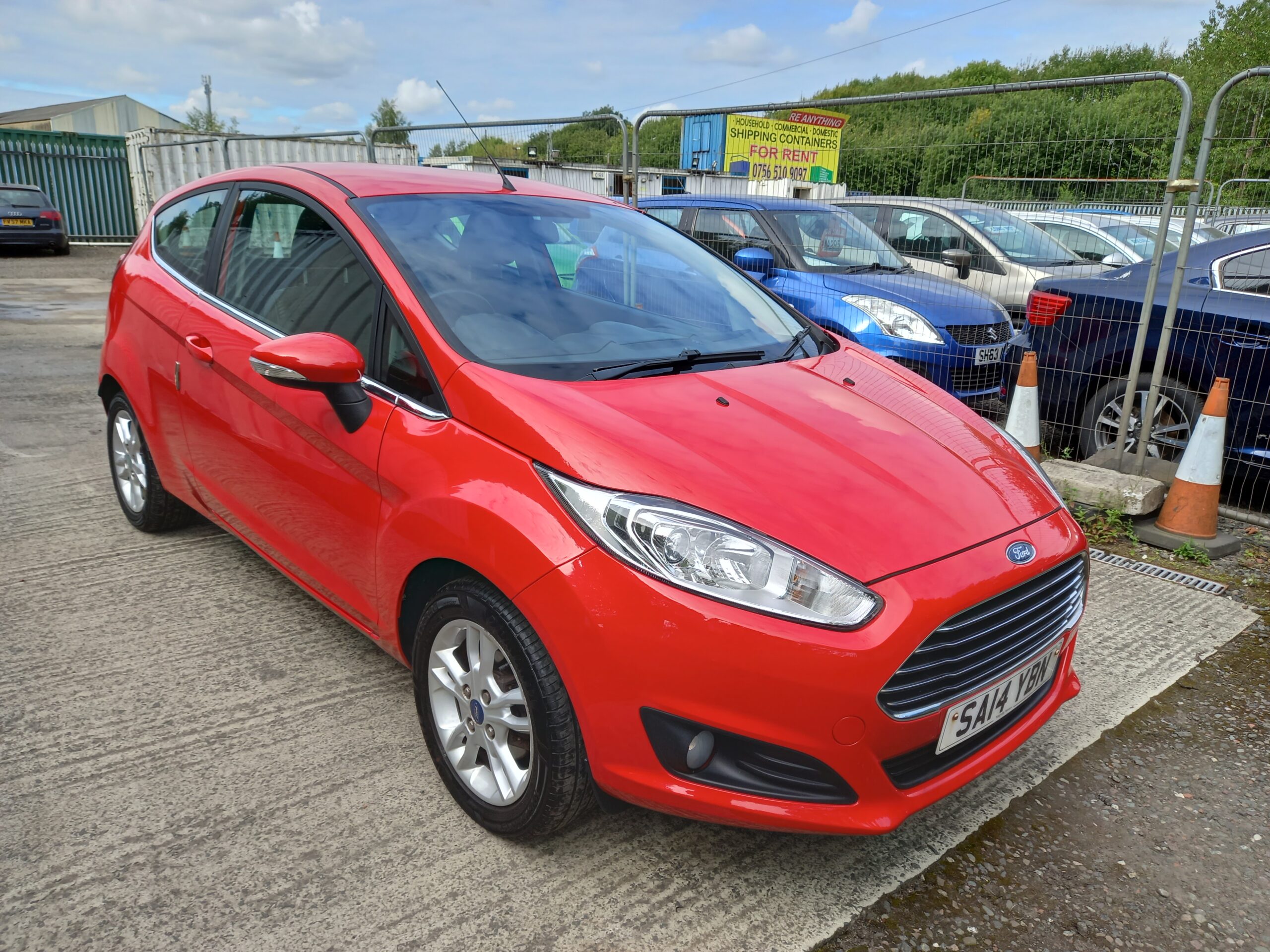 FORD FIESTA 1.25 82 Zetec 3dr 2014 57,000 Miles Full Service History £35 road tax 3 Months Warranty - Image 9