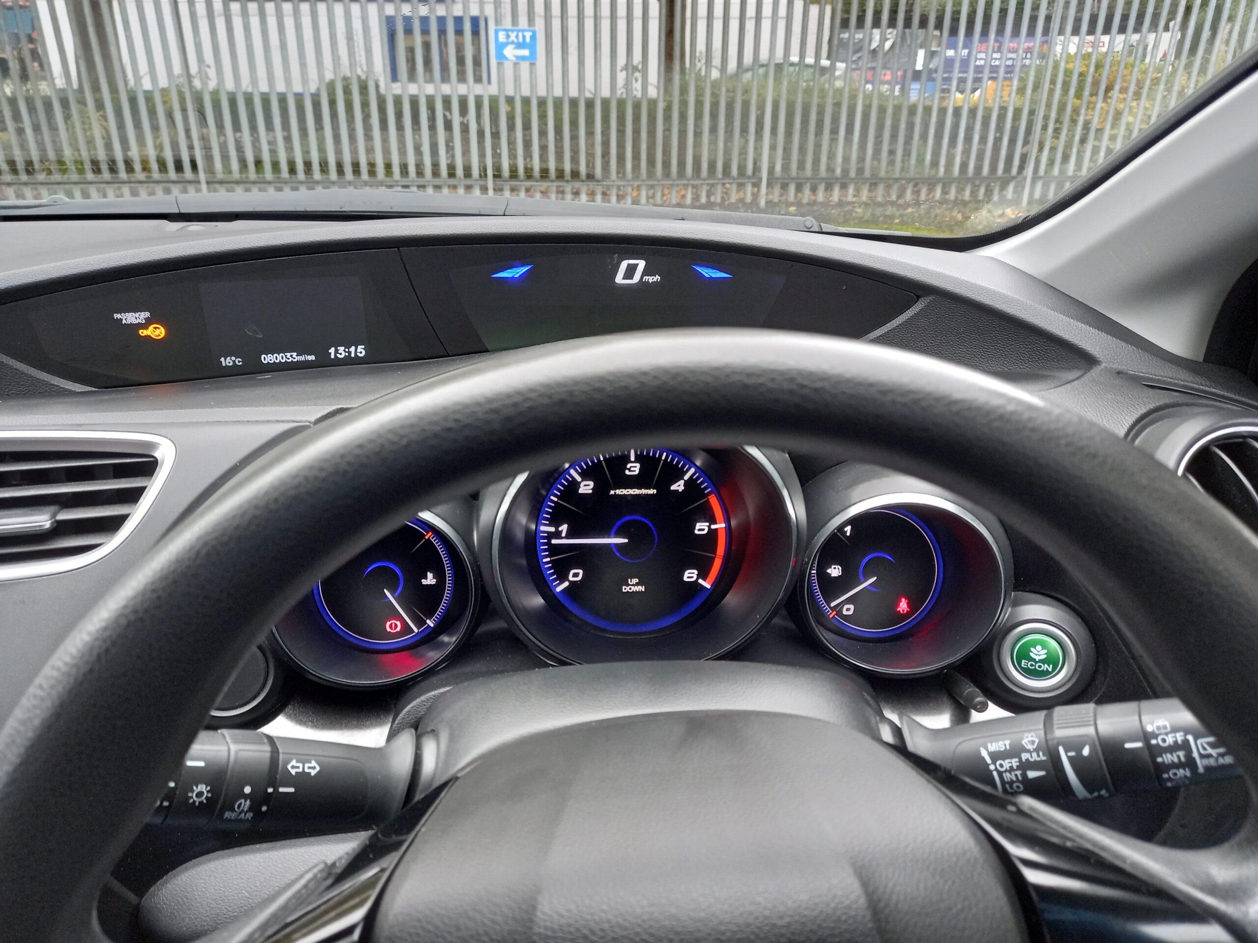 HONDA CIVIC 1.6 i-DTEC Black Edition 5dr 2015 Estate 80,000 MILES Full Service History £20 tax 3 Months Warranty - Image 30