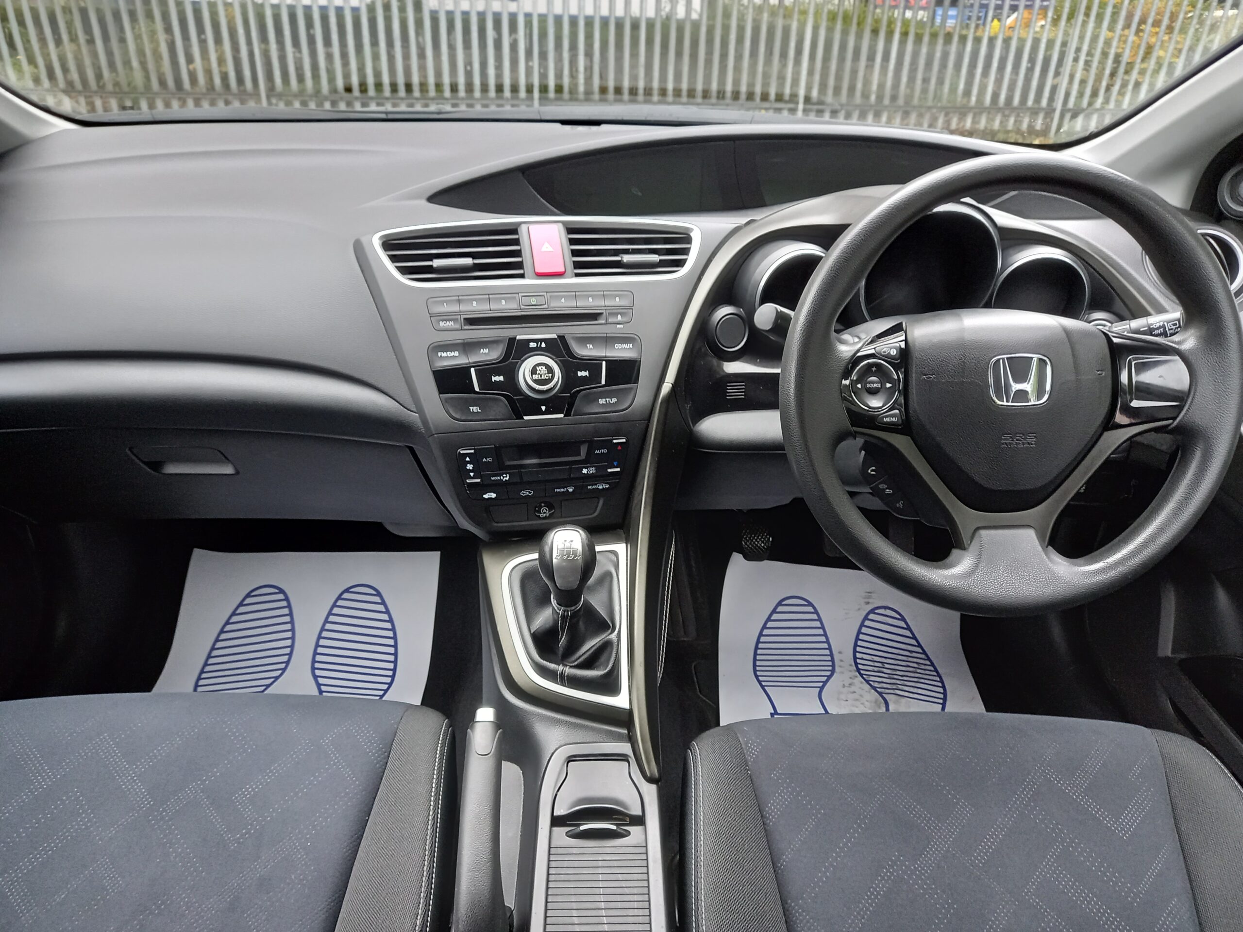 HONDA CIVIC 1.6 i-DTEC Black Edition 5dr 2015 Estate 80,000 MILES Full Service History £20 tax 3 Months Warranty - Image 15