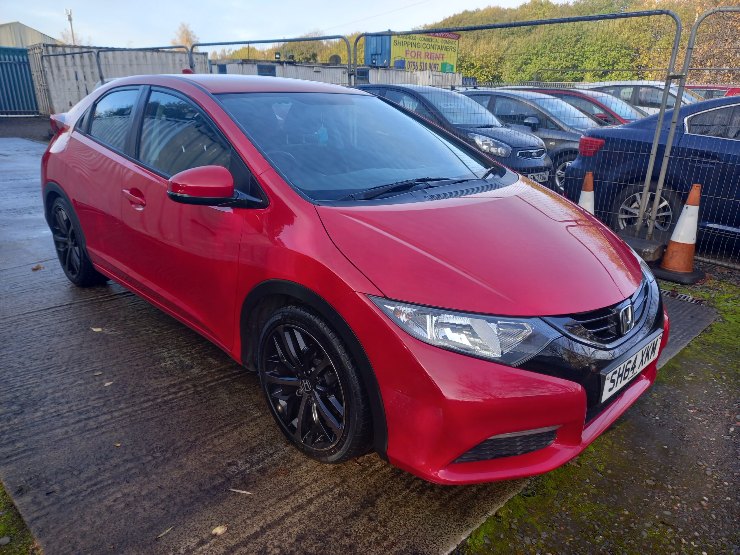 HONDA CIVIC 1.6 i-DTEC S 5dr 73,000 Miles Full Service History £20 tax 3 Months Warranty - Image 8