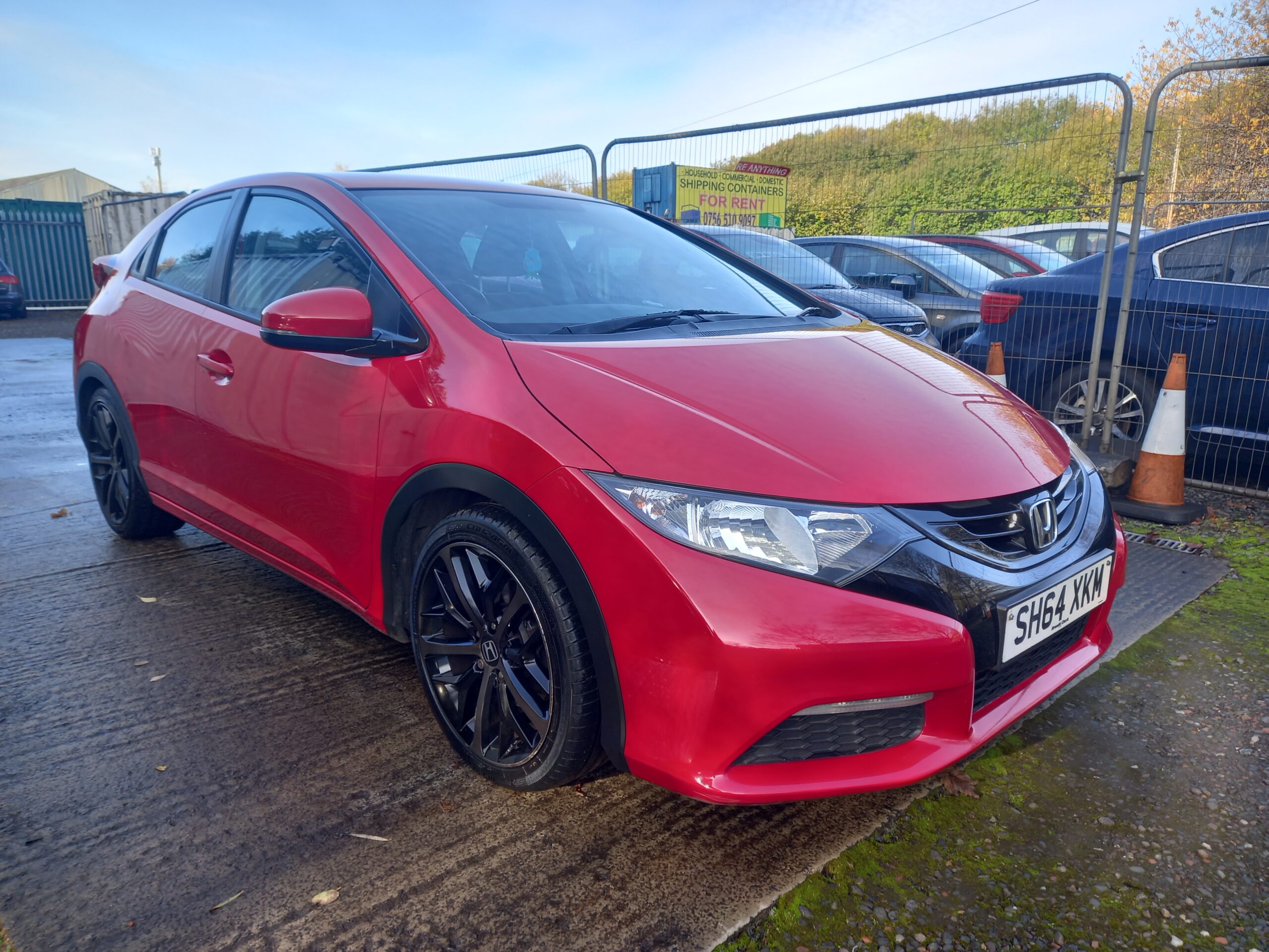 HONDA CIVIC 1.6 i-DTEC S 5dr 73,000 Miles Full Service History £20 tax 3 Months Warranty - Image 9