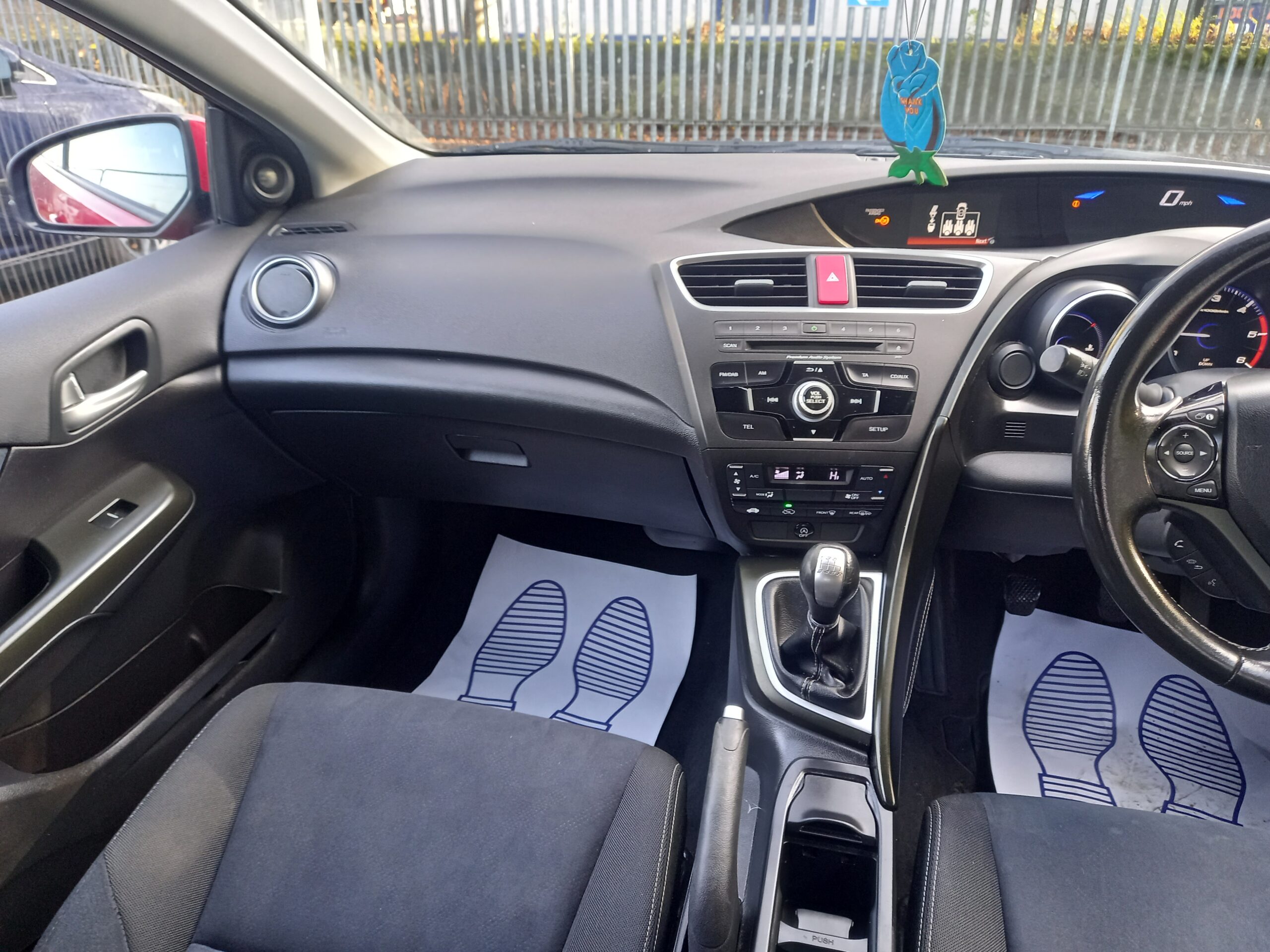 HONDA CIVIC 1.6 i-DTEC S 5dr 73,000 Miles Full Service History £20 tax 3 Months Warranty - Image 16