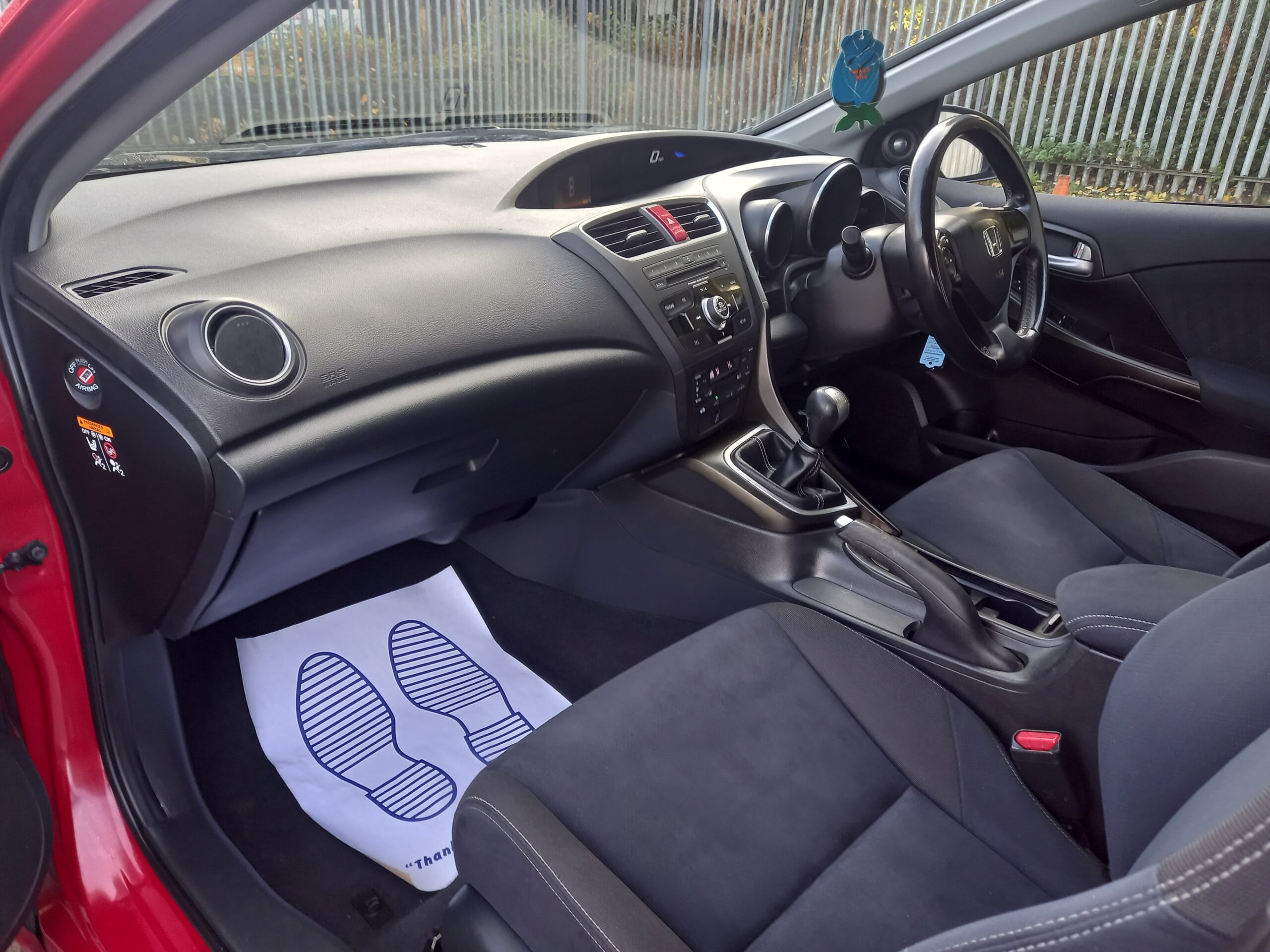 HONDA CIVIC 1.6 i-DTEC S 5dr 73,000 Miles Full Service History £20 tax 3 Months Warranty - Image 24