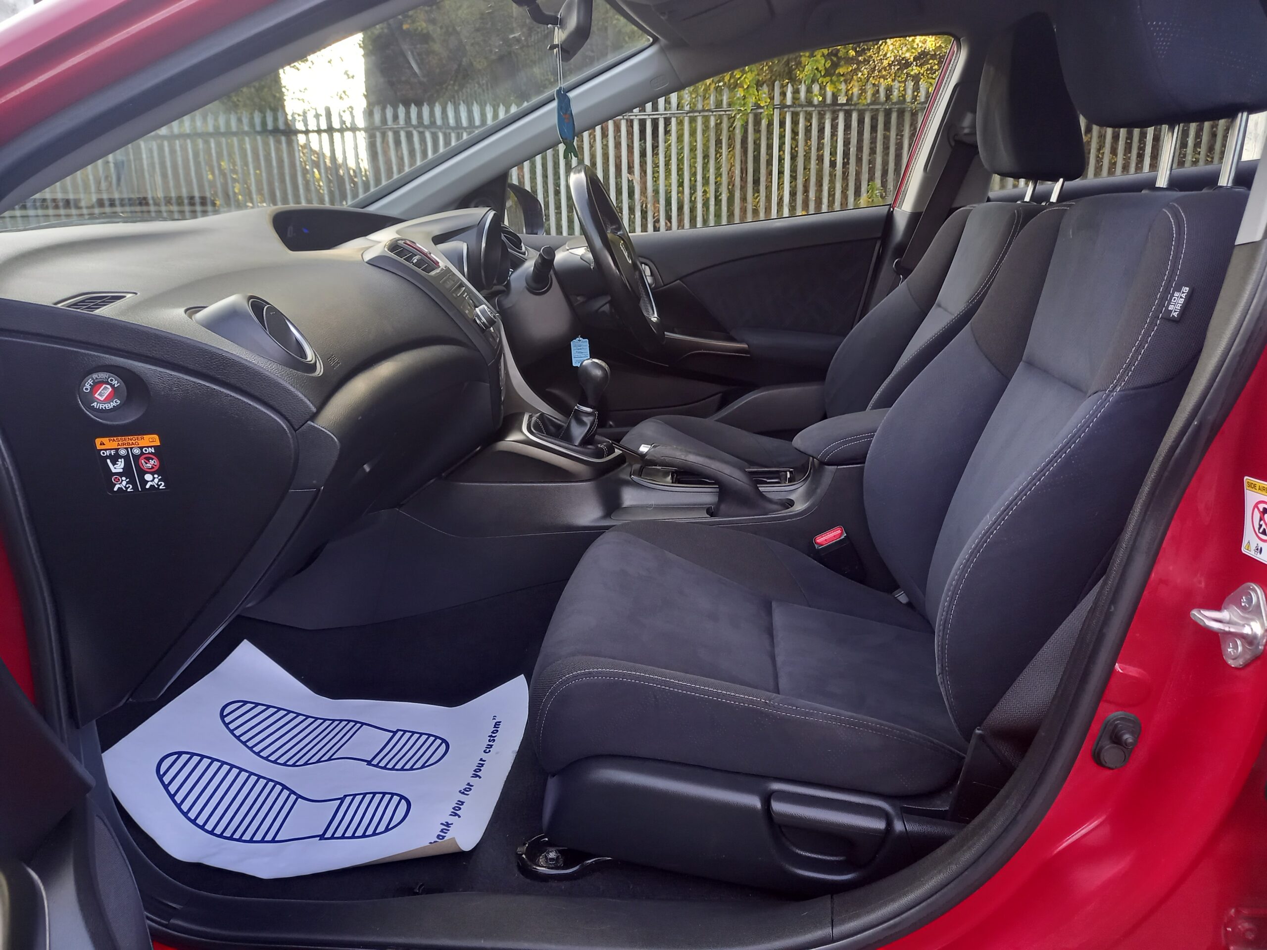 HONDA CIVIC 1.6 i-DTEC S 5dr 73,000 Miles Full Service History £20 tax 3 Months Warranty - Image 23