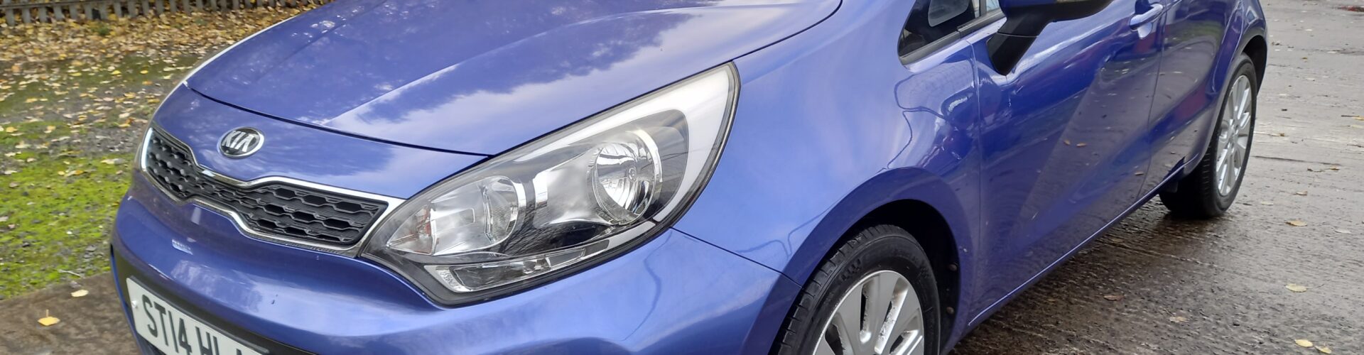 KIA RIO 1.25 2 5dr 2014 Full Service History 67,000 Miles £35 Tax 3 Months Warranty