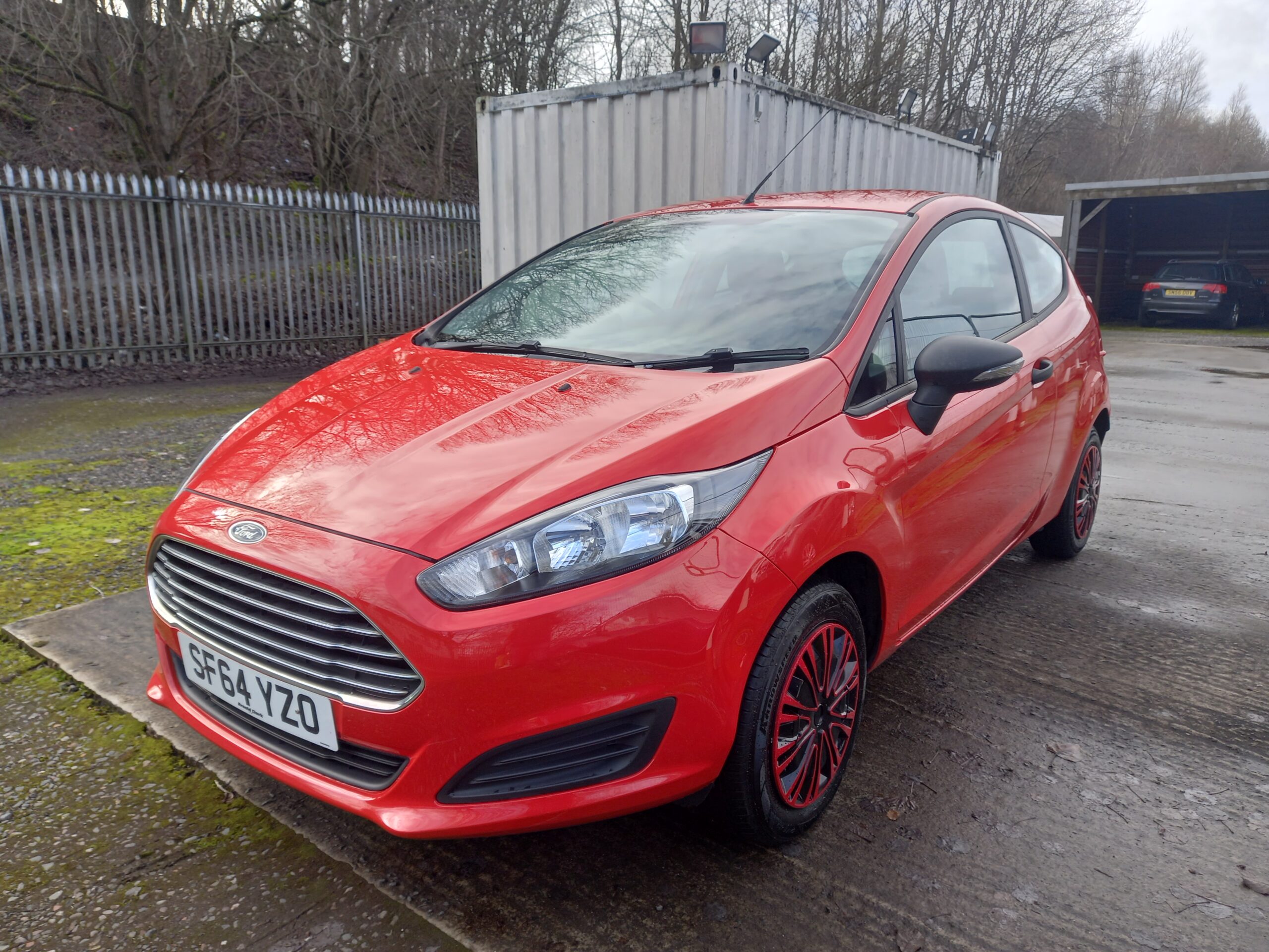 FORD FIESTA 1.25 Studio 3dr 2014 red 57,000 miles £35 road tax 3 Months Warranty
