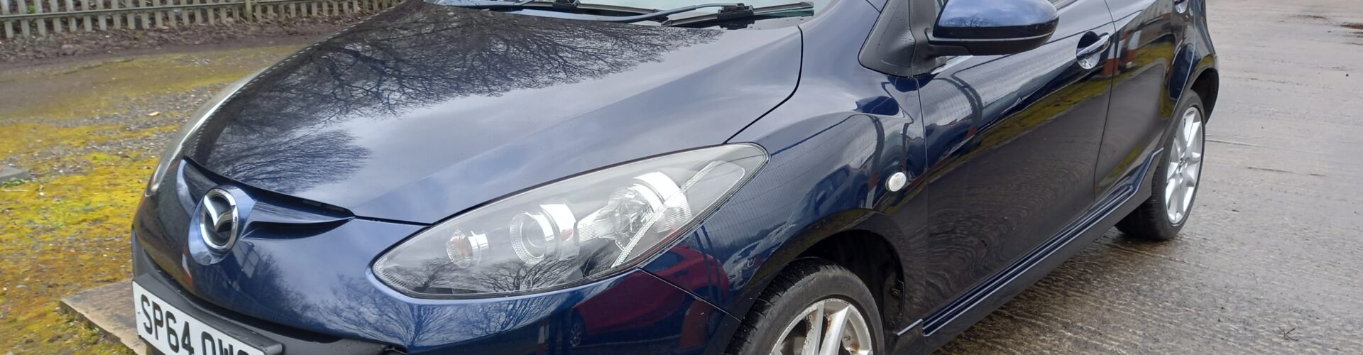 MAZDA 2 1.3 Tamura 5dr 2014 blue 39,000 Miles £35 road tax 3 Months Warranty