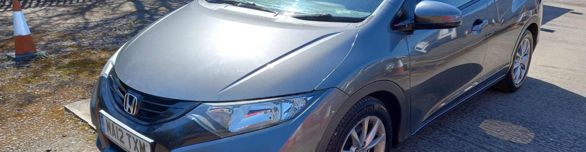 HONDA CIVIC 2.2 i-DTEC ES 5dr 2012 grey 131,000 Miles Full Service History £20 road tax 3 Months Warranty