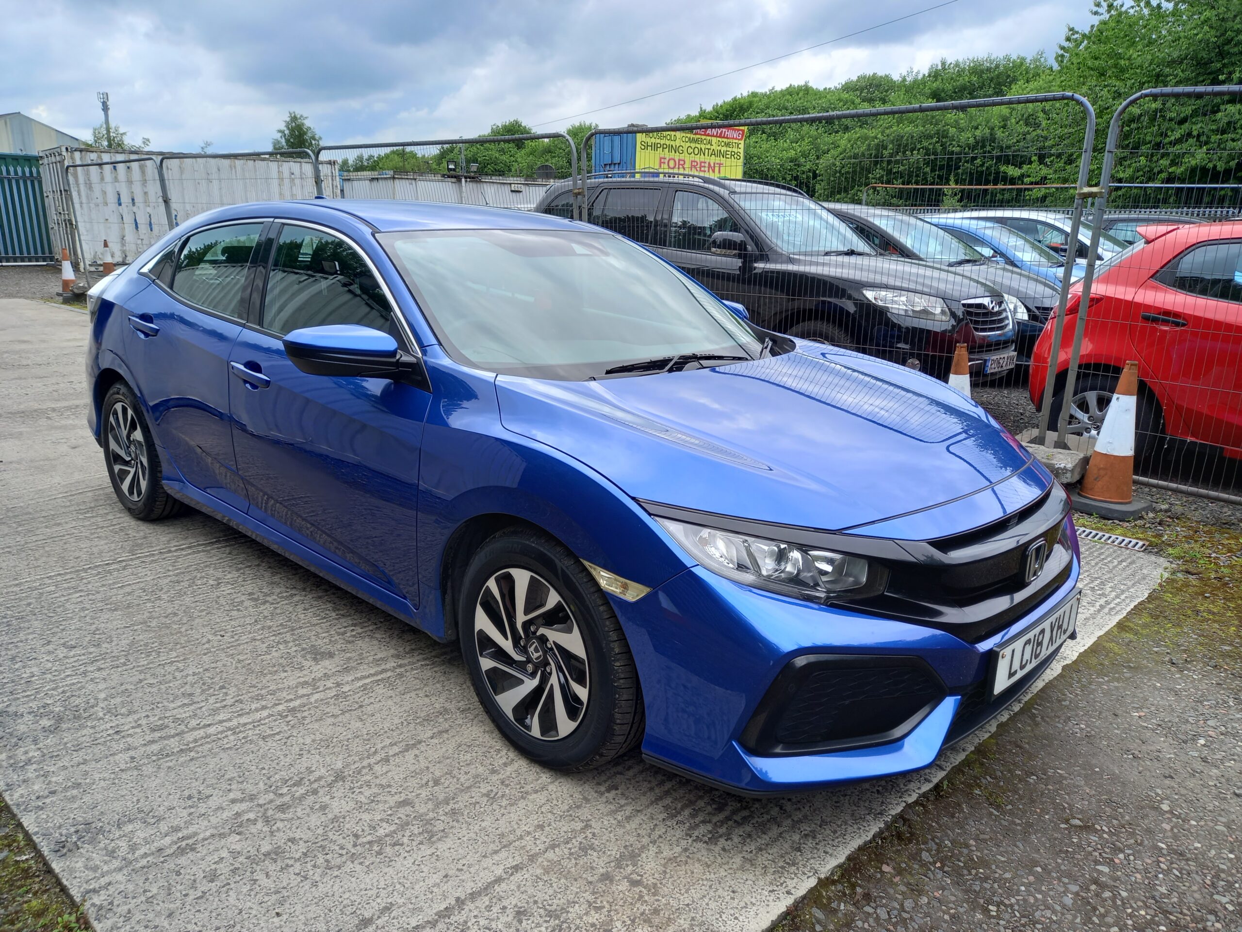 HONDA CIVIC 1.6 i-DTEC SE 5dr blue 2018 93,000 Miles Full Service history Ulez Complinat 3 Months Warranty - Image 9