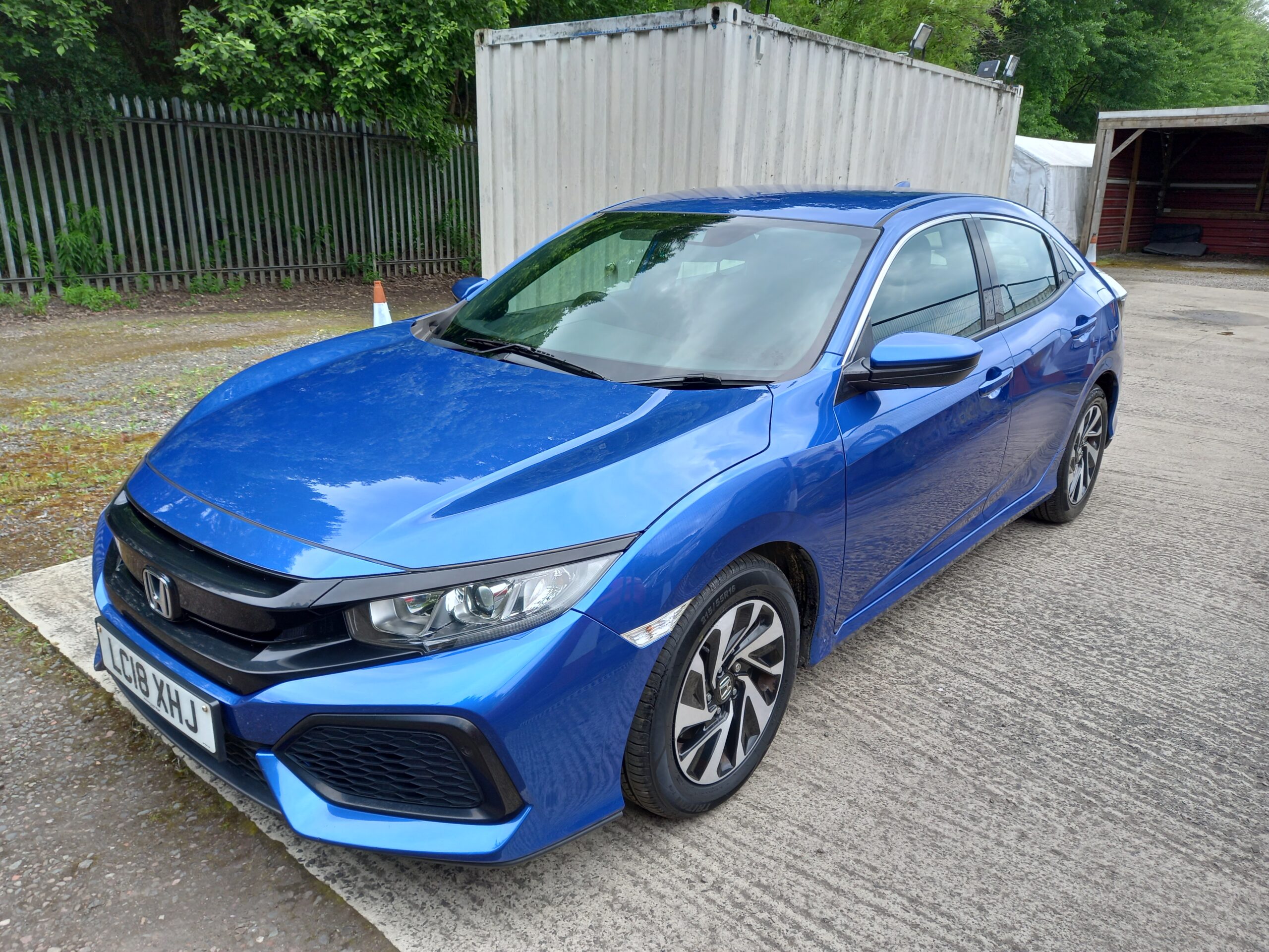 HONDA CIVIC 1.6 i-DTEC SE 5dr blue 2018 93,000 Miles Full Service history Ulez Complinat 3 Months Warranty - Image 3