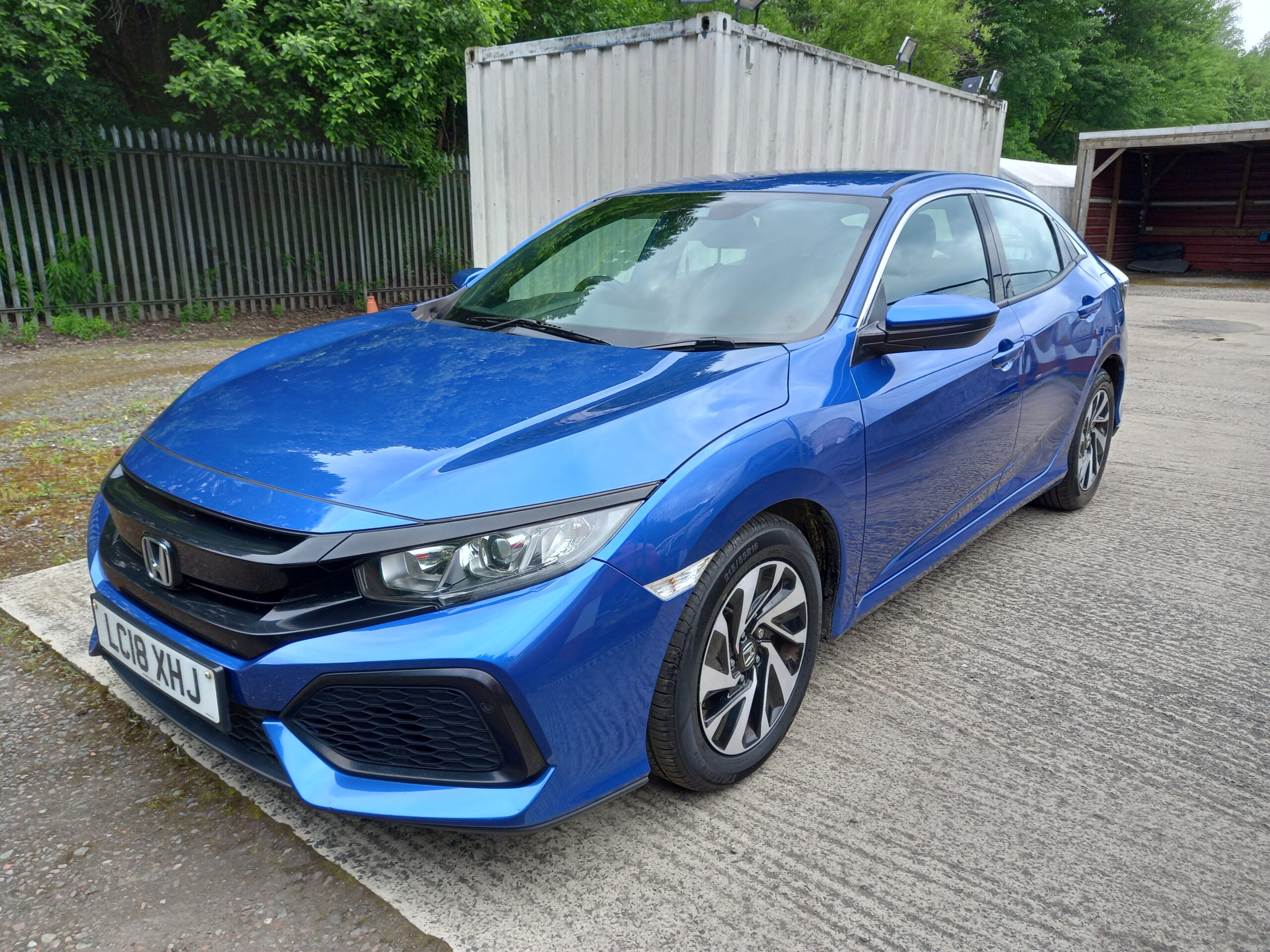 HONDA CIVIC 1.6 i-DTEC SE 5dr blue 2018 93,000 Miles Full Service history Ulez Complinat 3 Months Warranty