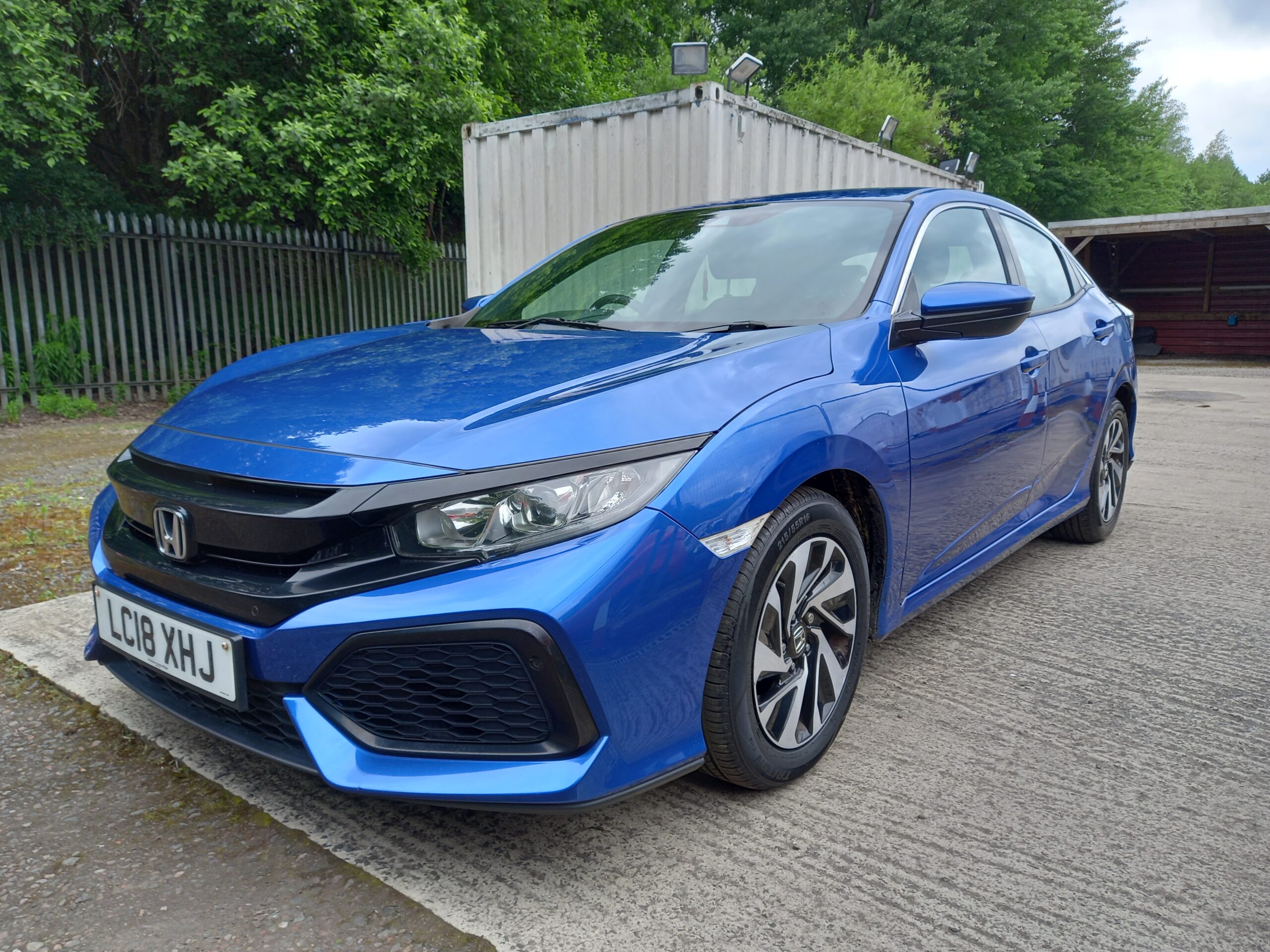 HONDA CIVIC 1.6 i-DTEC SE 5dr blue 2018 93,000 Miles Full Service history Ulez Complinat 3 Months Warranty - Image 4