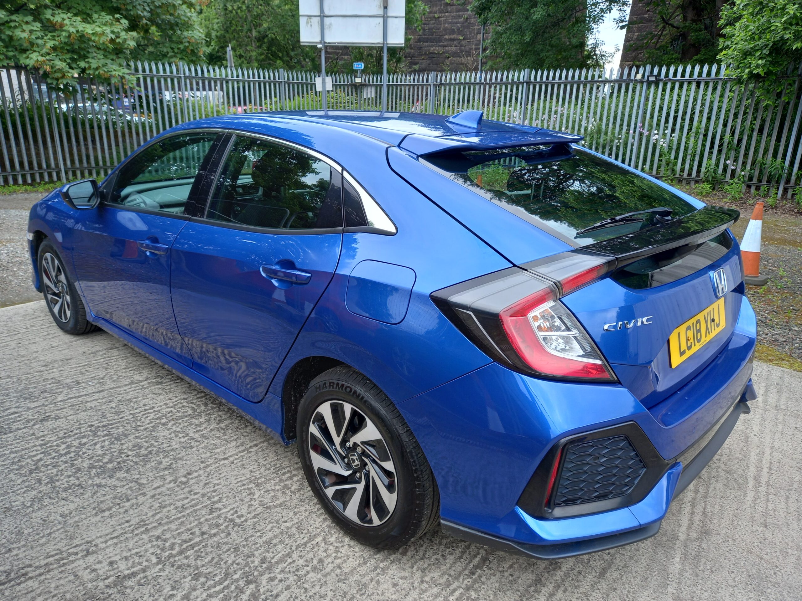 HONDA CIVIC 1.6 i-DTEC SE 5dr blue 2018 93,000 Miles Full Service history Ulez Complinat 3 Months Warranty - Image 5