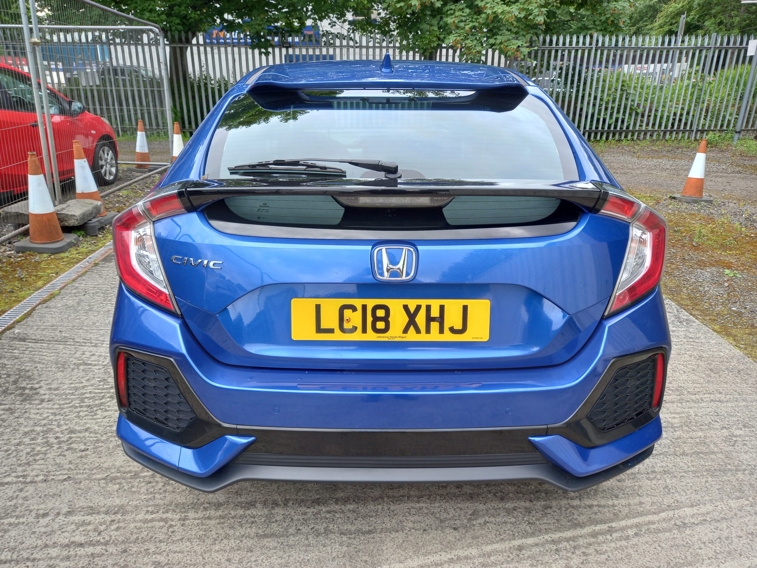 HONDA CIVIC 1.6 i-DTEC SE 5dr blue 2018 93,000 Miles Full Service history Ulez Complinat 3 Months Warranty - Image 6