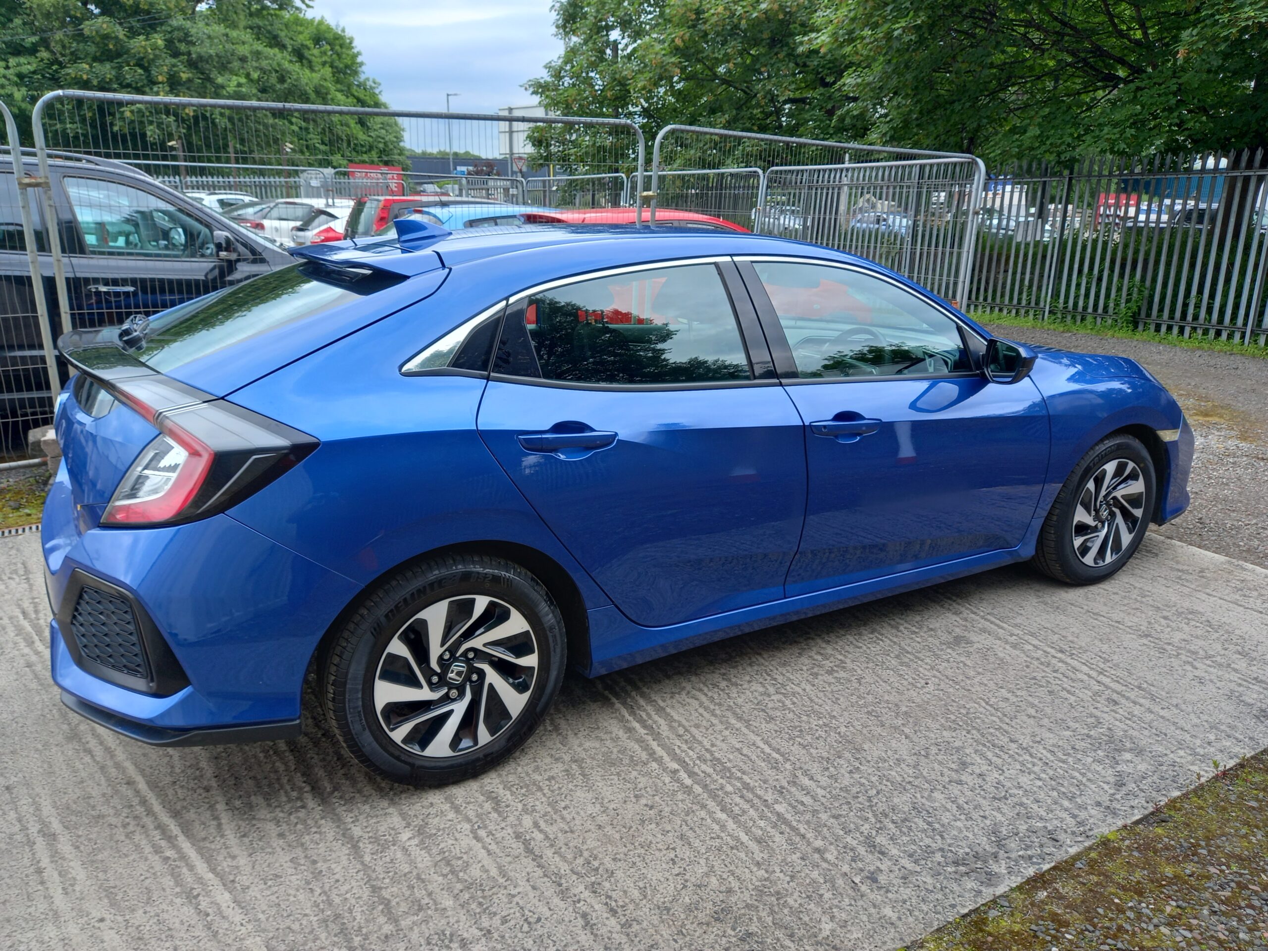 HONDA CIVIC 1.6 i-DTEC SE 5dr blue 2018 93,000 Miles Full Service history Ulez Complinat 3 Months Warranty - Image 7