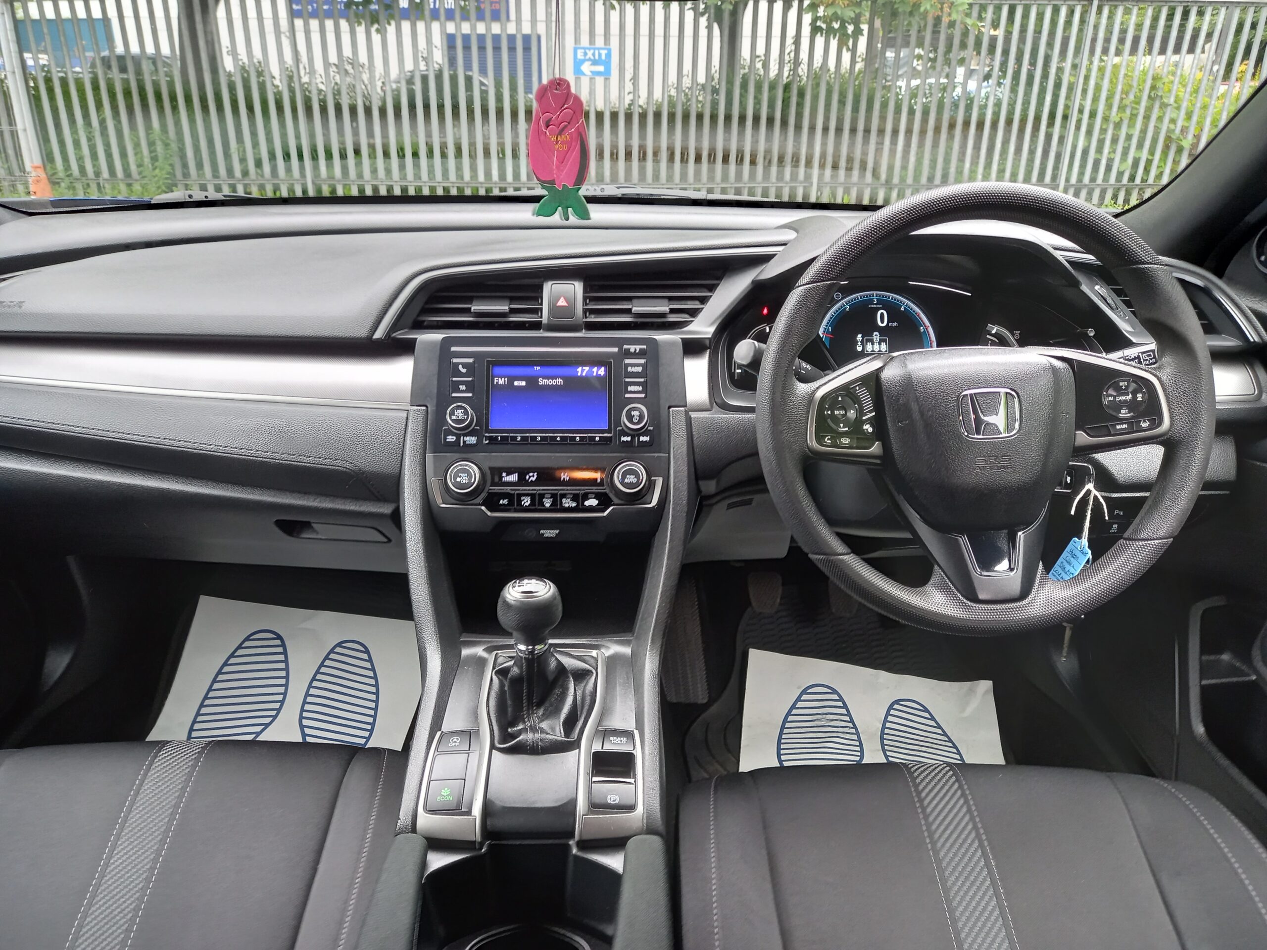 HONDA CIVIC 1.6 i-DTEC SE 5dr blue 2018 93,000 Miles Full Service history Ulez Complinat 3 Months Warranty - Image 21