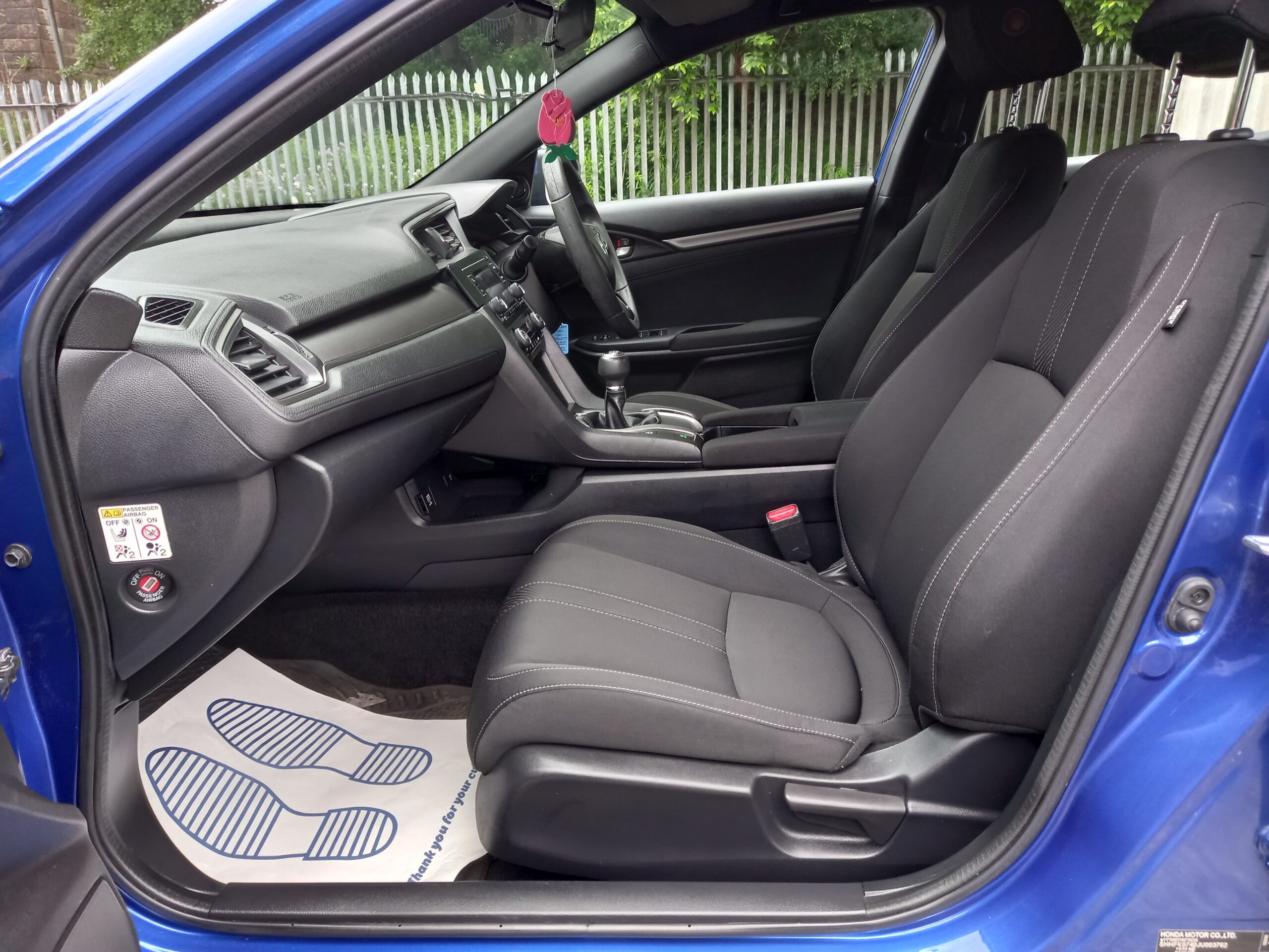 HONDA CIVIC 1.6 i-DTEC SE 5dr blue 2018 93,000 Miles Full Service history Ulez Complinat 3 Months Warranty - Image 23