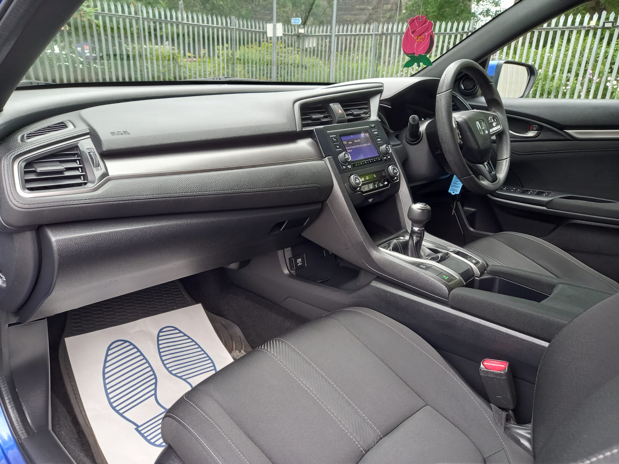 HONDA CIVIC 1.6 i-DTEC SE 5dr blue 2018 93,000 Miles Full Service history Ulez Complinat 3 Months Warranty - Image 22