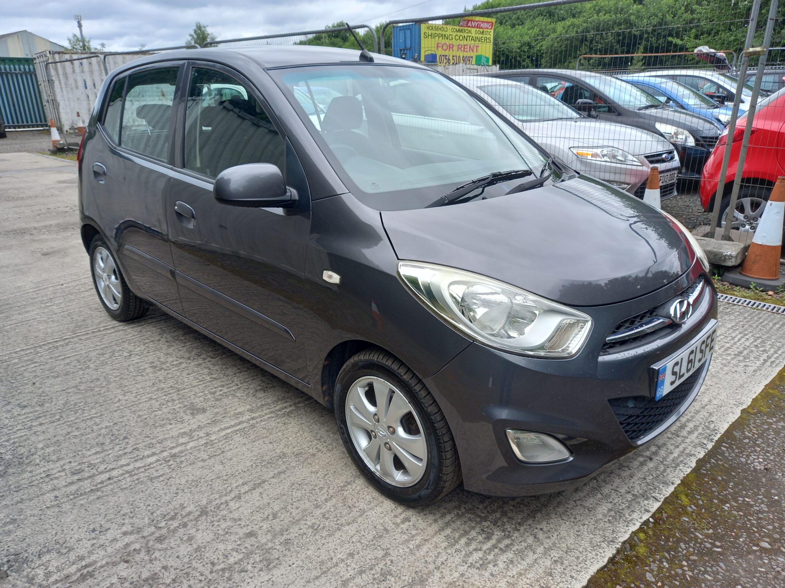 HYUNDAI I10 1.2 Active 5dr 2011 grey 90,000 Miles £20 road tax * Warranty * - Image 9