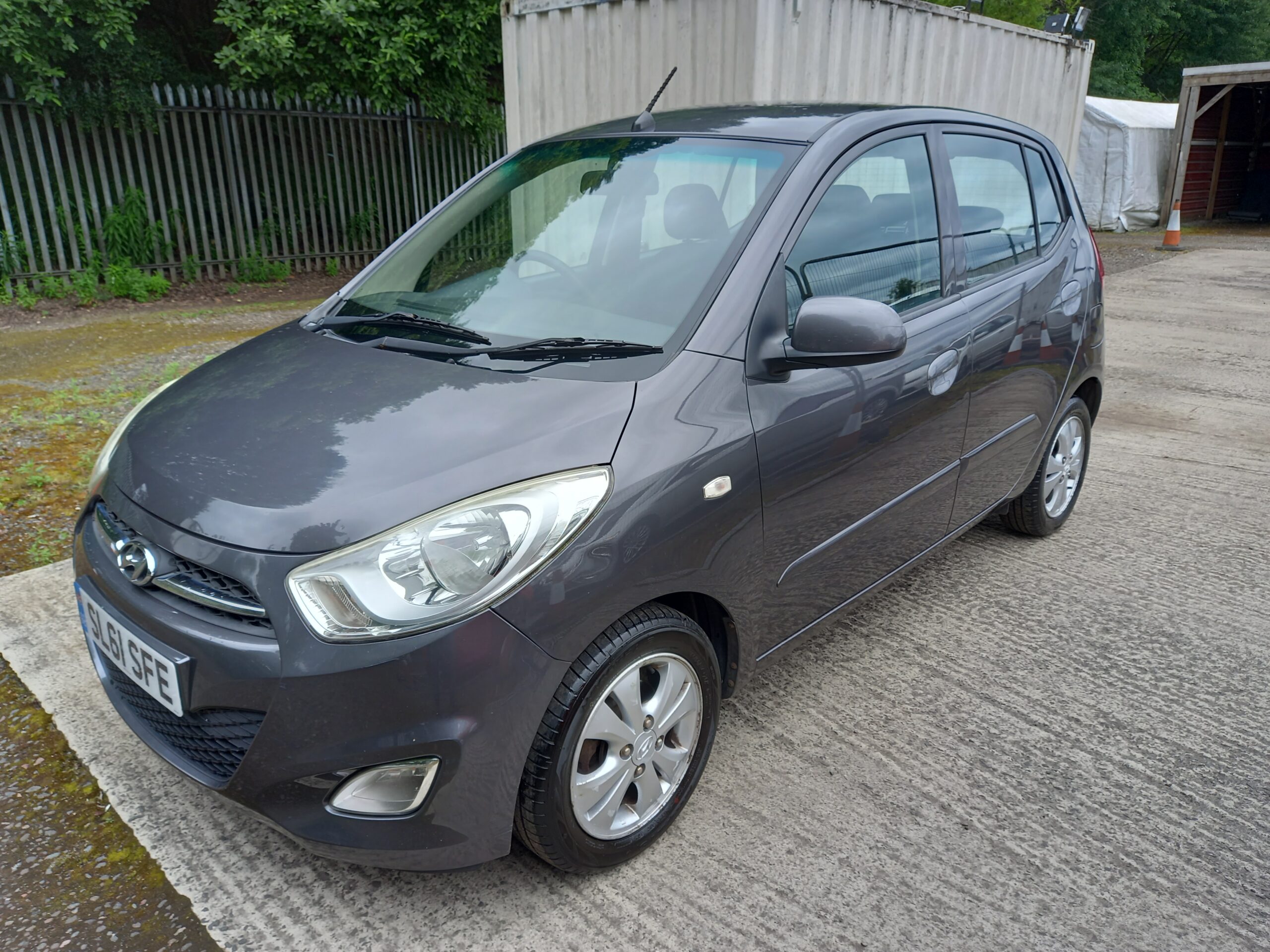 HYUNDAI I10 1.2 Active 5dr 2011 grey 90,000 Miles £20 road tax * Warranty * - Image 3