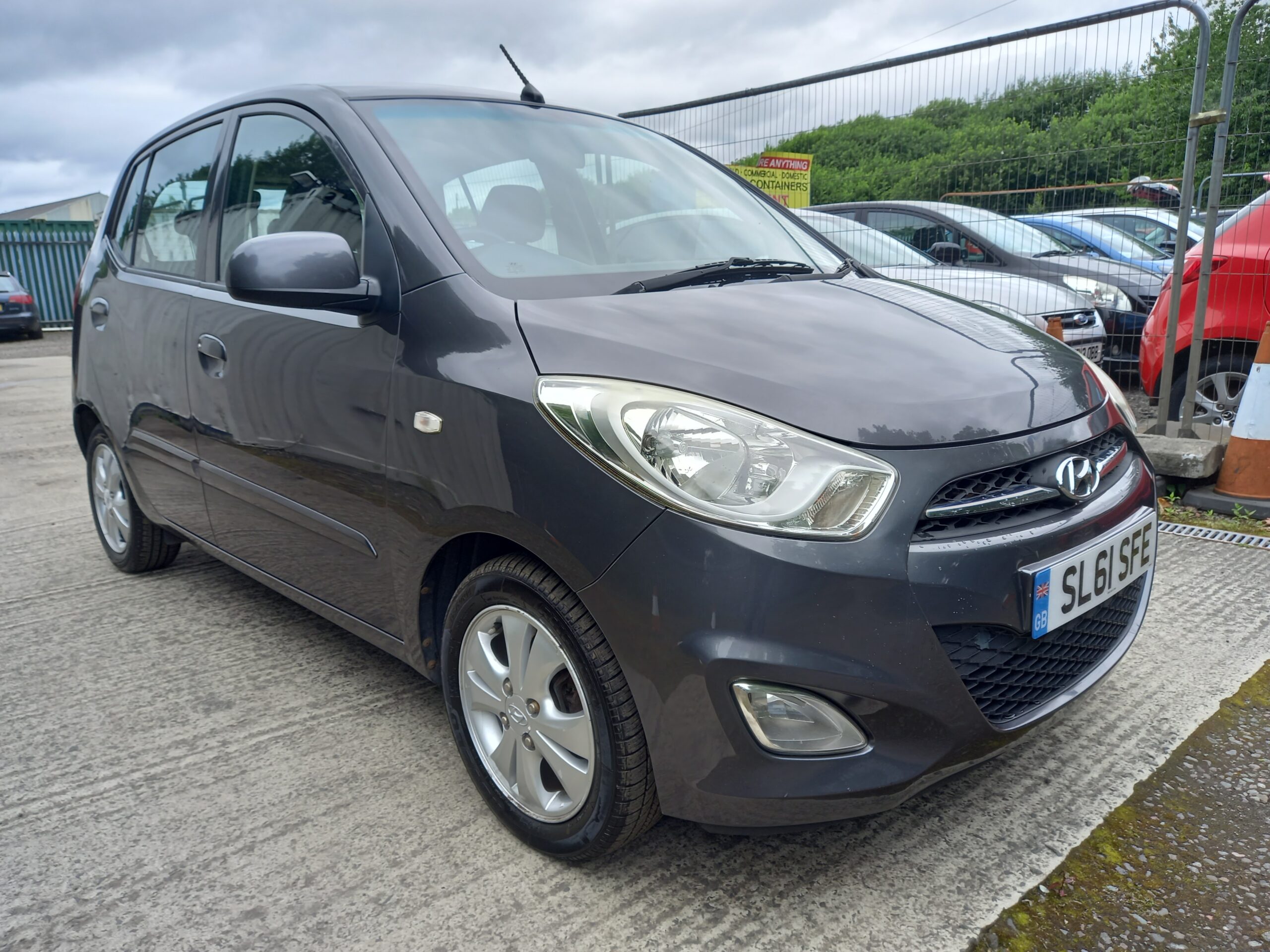 HYUNDAI I10 1.2 Active 5dr 2011 grey 90,000 Miles £20 road tax * Warranty * - Image 8