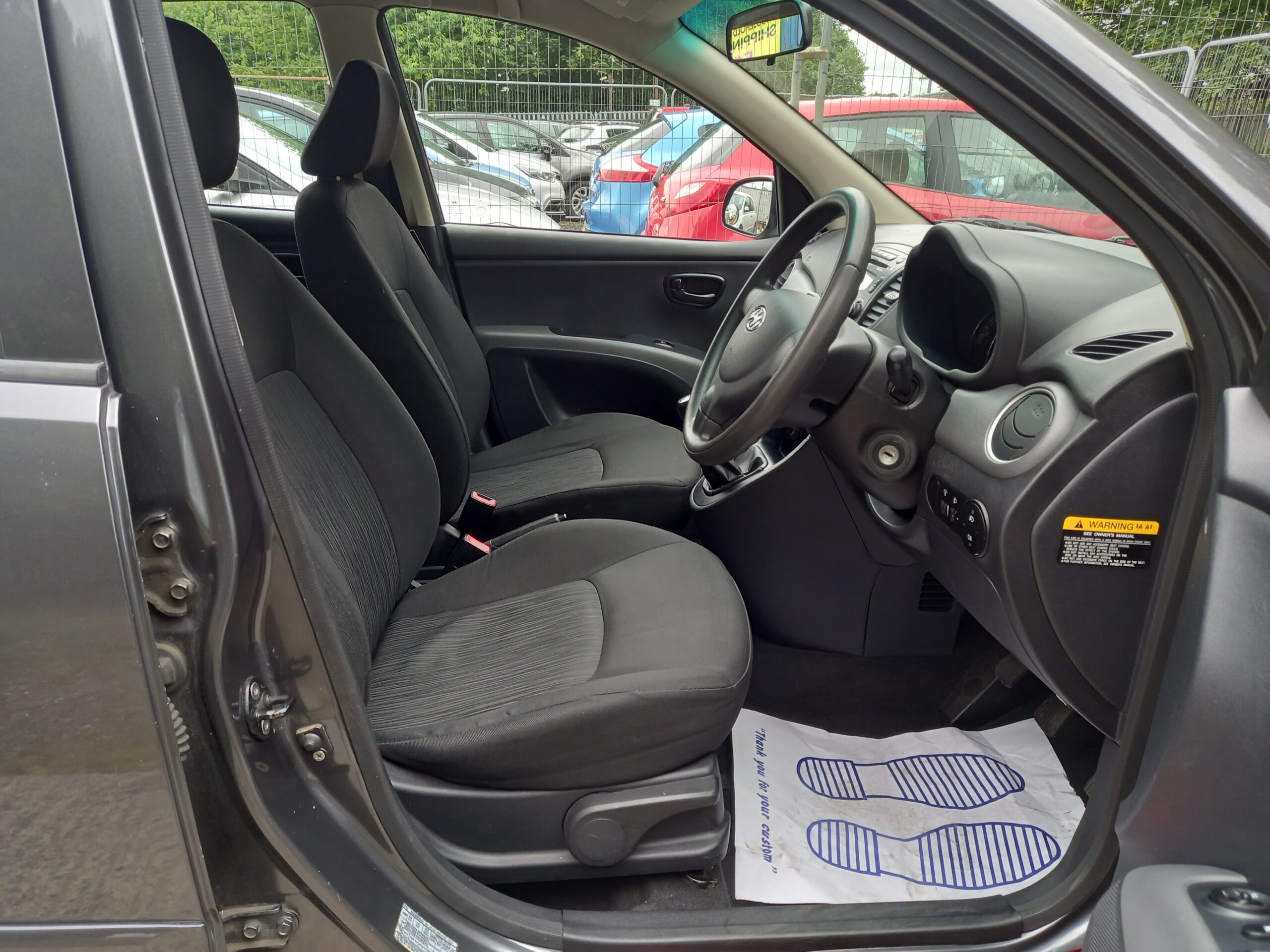 HYUNDAI I10 1.2 Active 5dr 2011 grey 90,000 Miles £20 road tax * Warranty * - Image 13