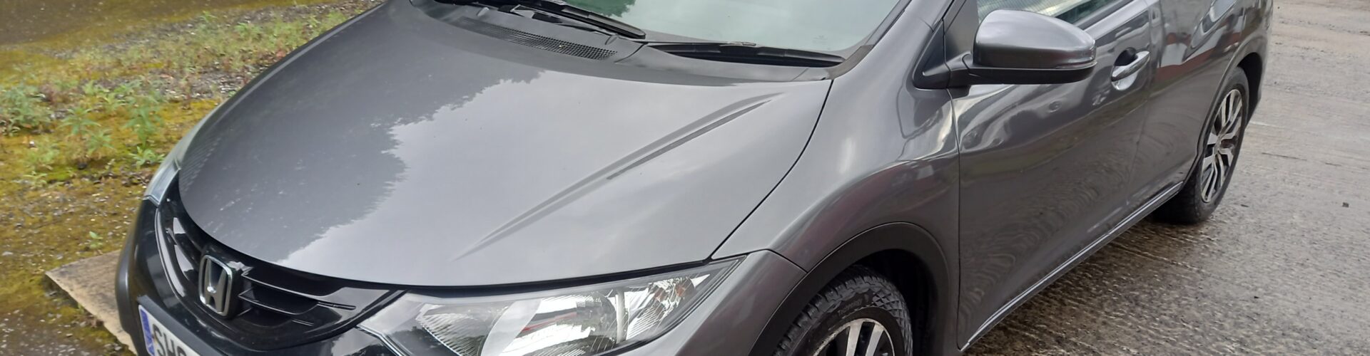 HONDA CIVIC 1.6 i-DTEC SE Plus 5dr 2014 Grey 124,000 Miles £20 tax 3 Months Warranty