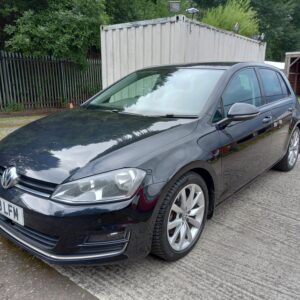 VOLKSWAGEN GOLF 2.0 TDI GT 5dr 2013 Black 103,000 Miles Full Service History £20 tax 3 Months Warranty